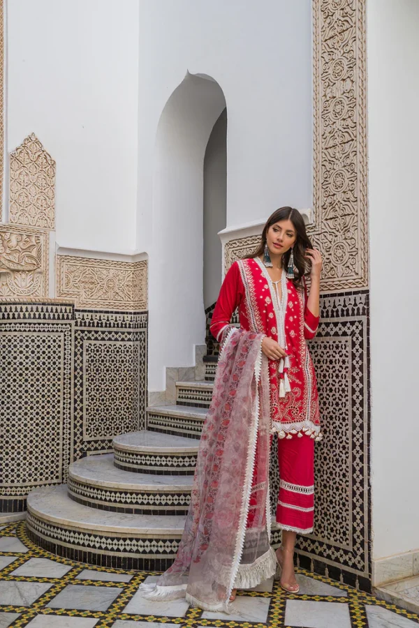 SOBIA NAZIR--Design 1B Luxury Lawn 2020 - Image 2