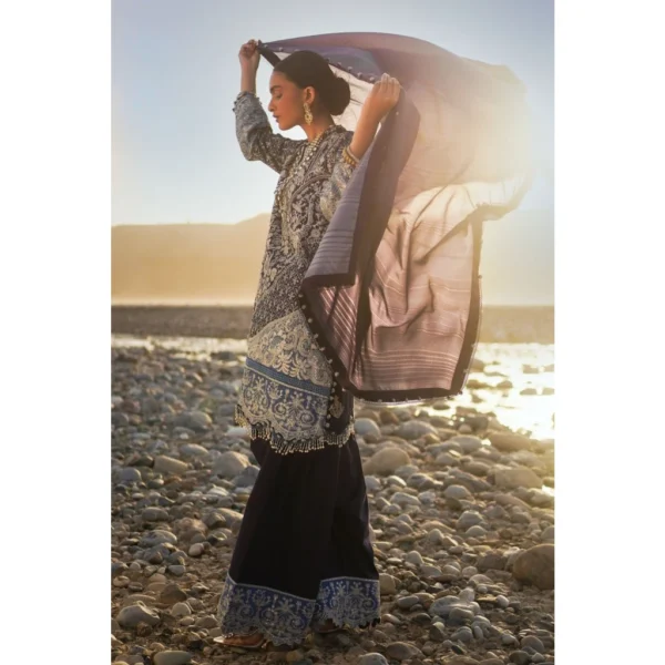 SANA SAFINAZ--LUXURY LAWN 2023-9B - Image 3