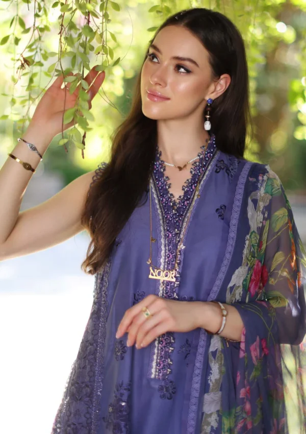 NOOR BY SADIA ASAD–LUXURY CHIKANKARI 2024 - Image 3