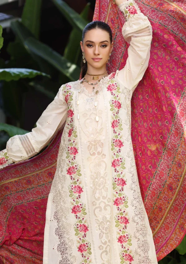 NOOR BY SADIA ASAD–LUXURY CHIKANKARI 2024 - Image 2