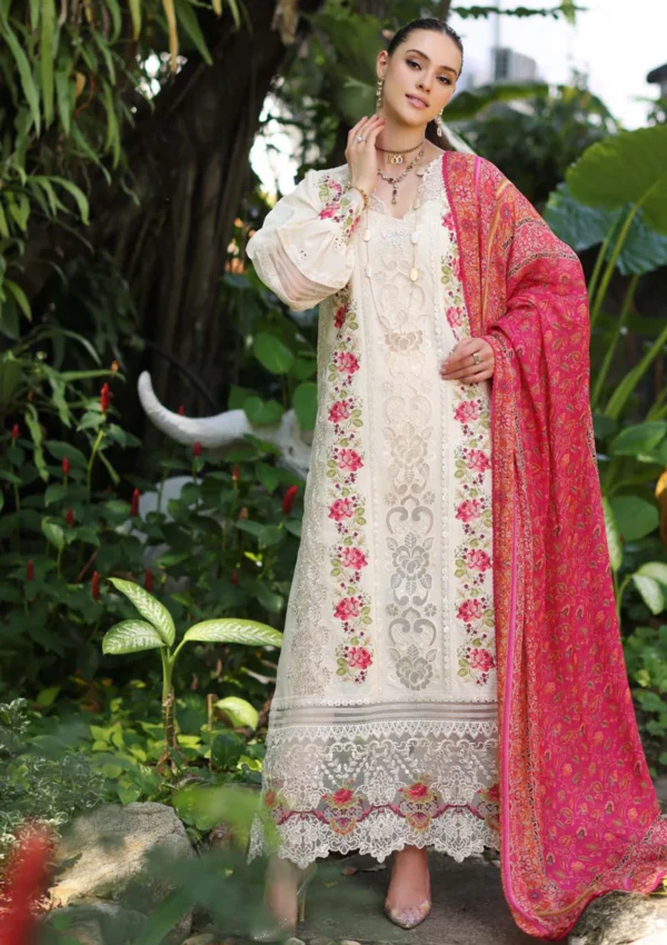 NOOR BY SADIA ASAD–LUXURY CHIKANKARI 2024 - Image 3