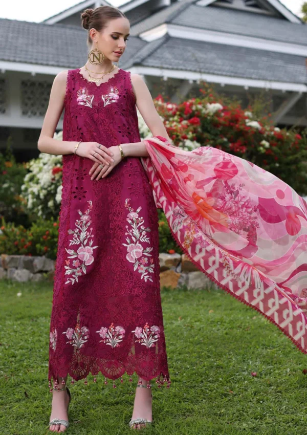 NOOR BY SADIA ASAD–LUXURY CHIKANKARI 2024 - Image 4