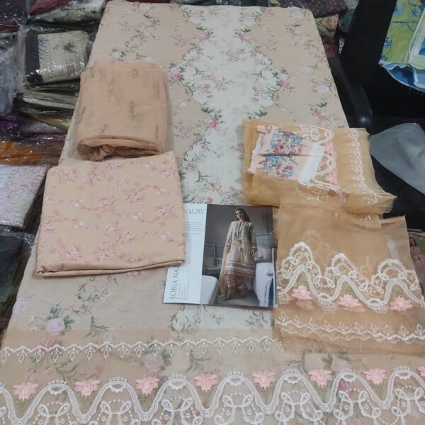 Sobia nazir–3 pcs-lawn - Image 2