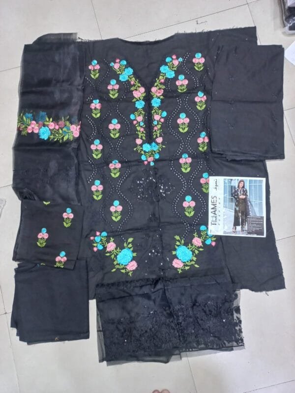 THAMES--3pc-lawn embroidered - Image 3