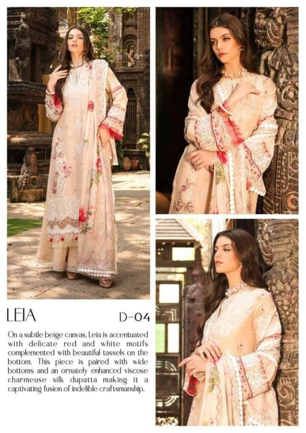 TABEER-- Embroidered Lawn Suit - Image 4
