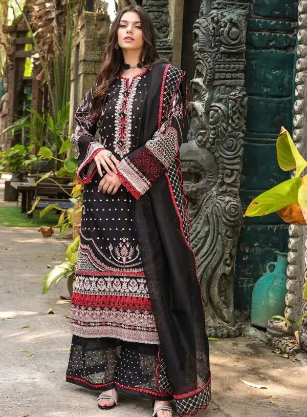TABEER--LAWN EMBROIDERED-IRHA 2024 - Image 2