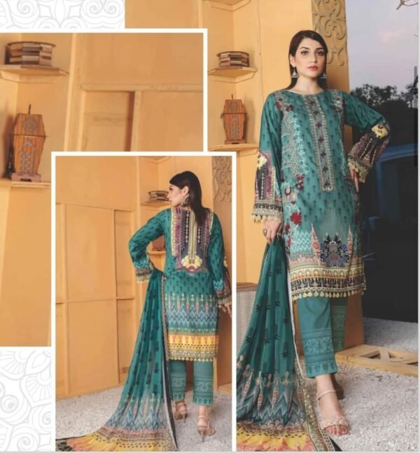 DHANAK-- LUXURY WINTER-3pc - Image 2