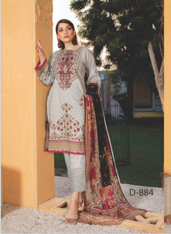 DHANAK-- LUXURY WINTER-3pc - Image 2