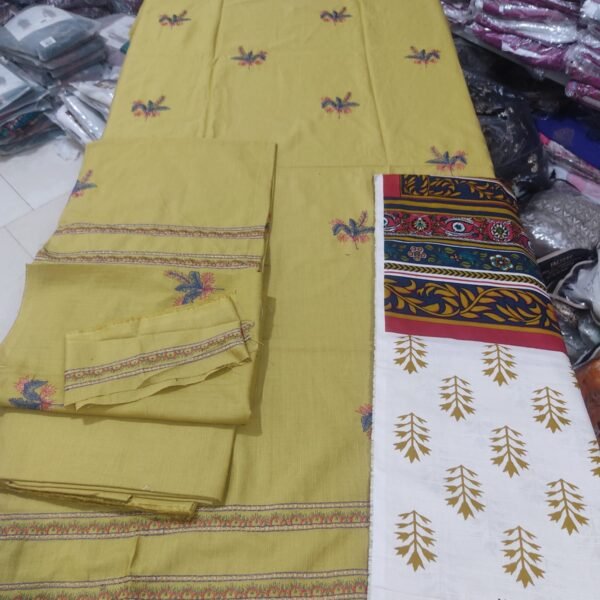 BEECHTREE-3pc-winter stuff with printed shawl - Image 2