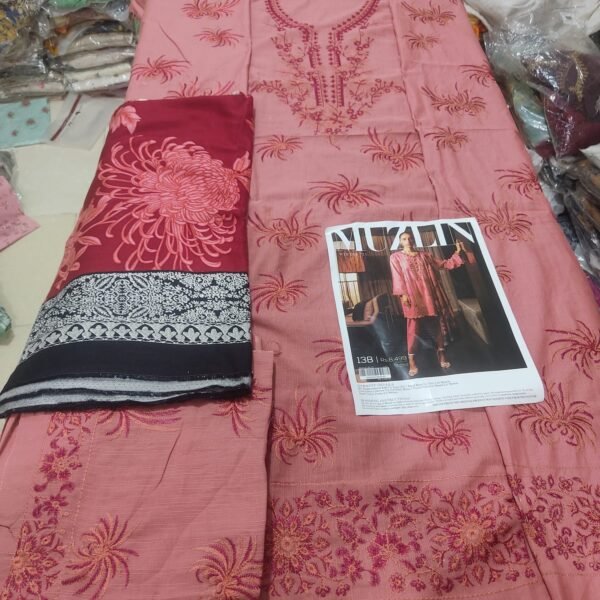 SANA SAFINAZ-MUZLIN-KHADDAR-3pc - Image 2