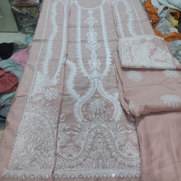 SANA SAFINAZ-MUZLIN-KHADDAR-3pc - Image 2