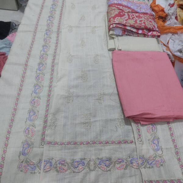 SANA SAFINAZ-MUZLIN-KHADDAR-3pc - Image 2
