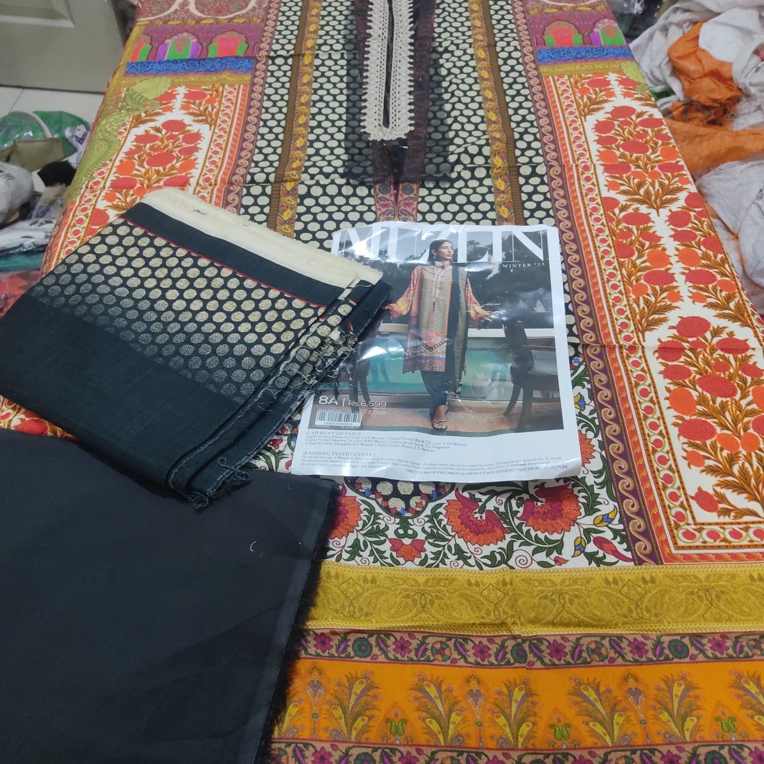 SANA SAFINAZ-MUZLIN-LILEN-3pc