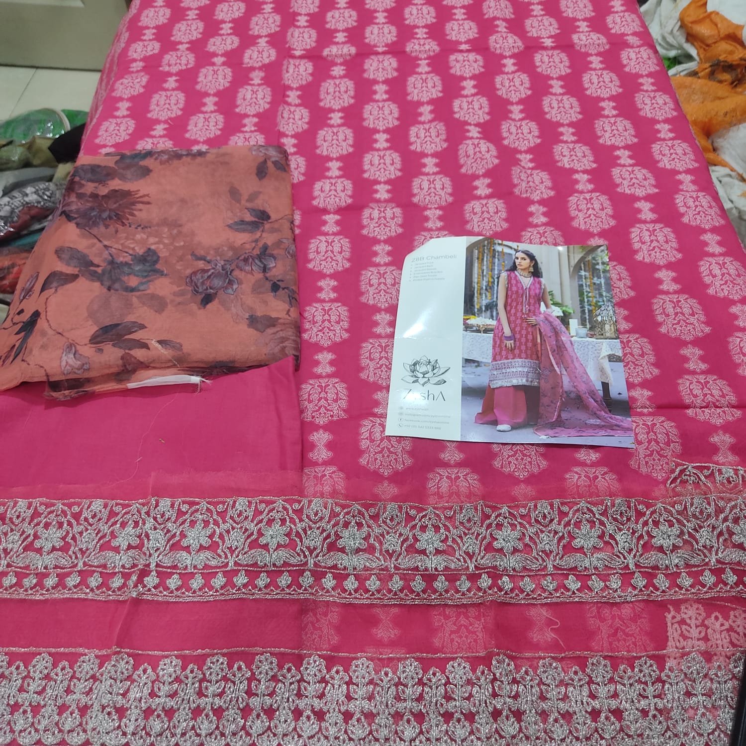 SOBIA NAZIR--LAWN-3PC