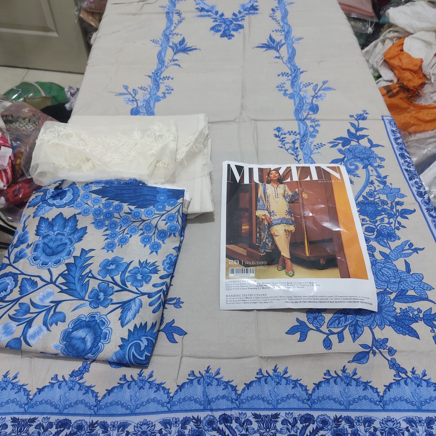 SANA SAFINAZ-MUZLIN-LILEN-3pc