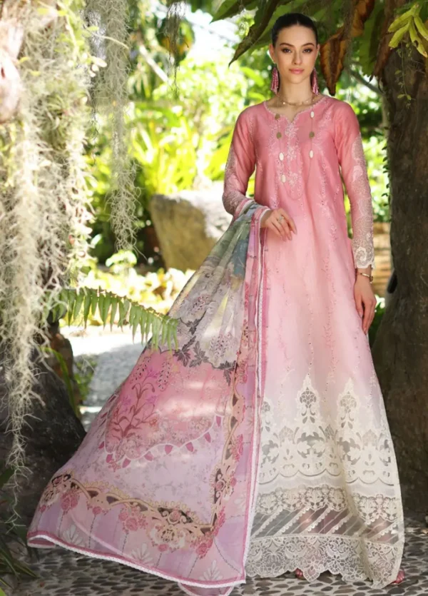 NOOR BY SADIA ASAD–LUXURY CHIKANKARI 2024 - Image 2