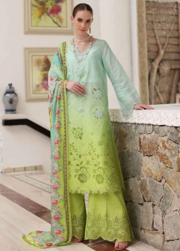 NOOR BY SADIA ASAD–LUXURY CHIKANKARI 2024 - Image 2
