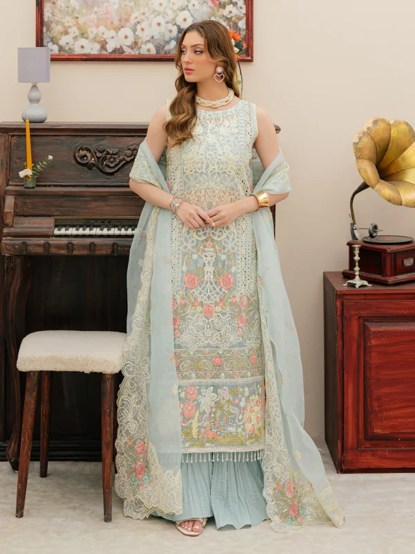 ELYSSA | 3 PC LUXURY LAWN - Image 2