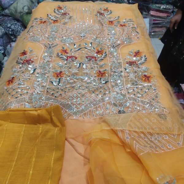 THREAD AND MOTIFS–CHIFFON-3PC - Image 2