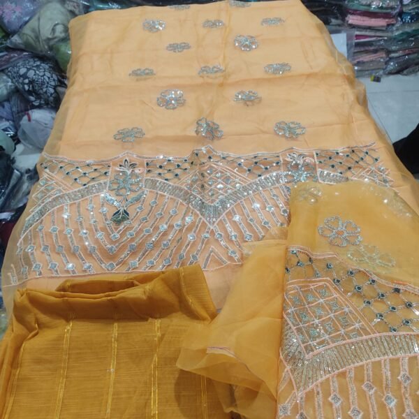 THREAD AND MOTIFS–CHIFFON-3PC - Image 2